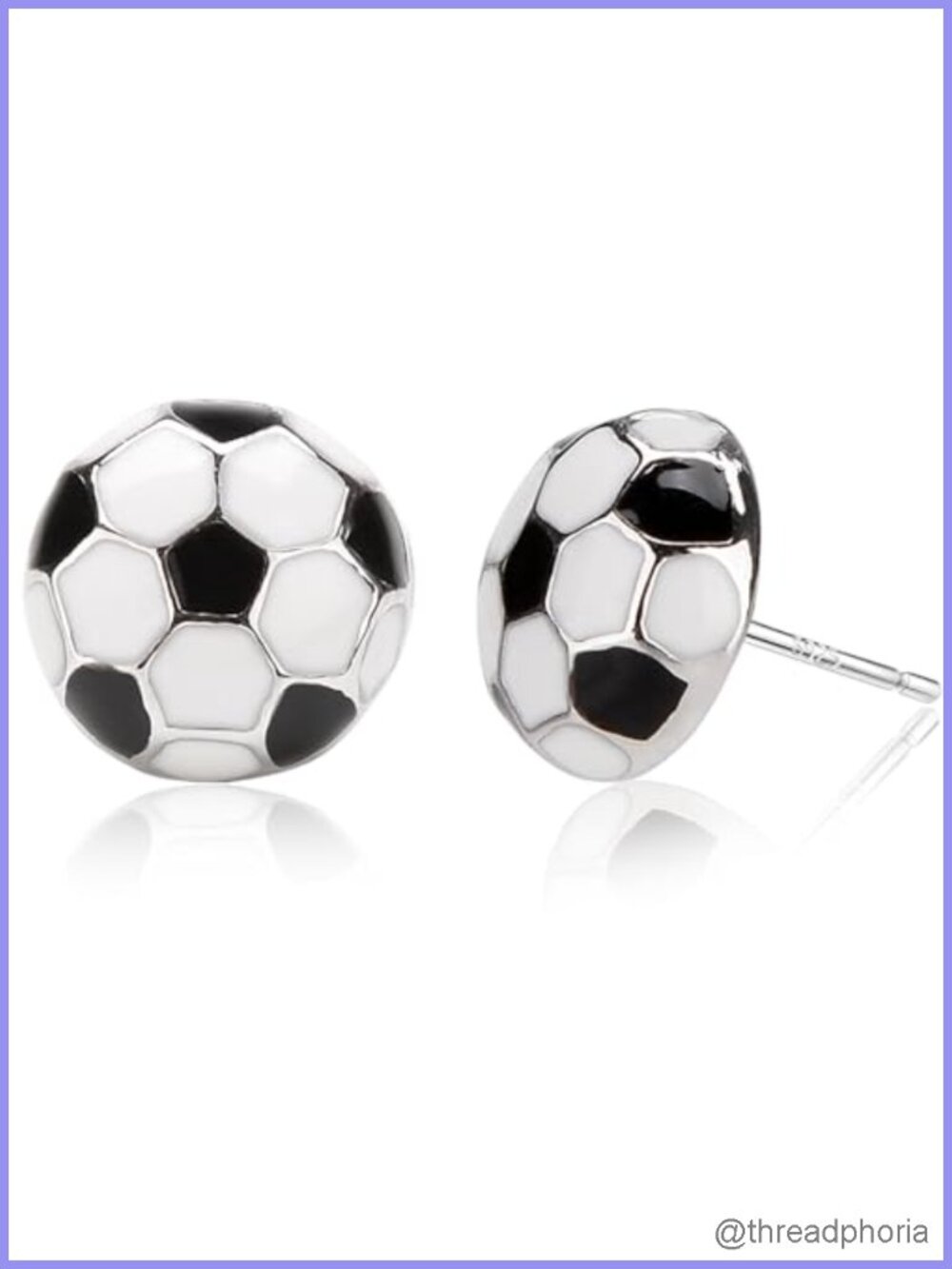 Volleyball Stud Earrings Women Sports Jewelry Gift